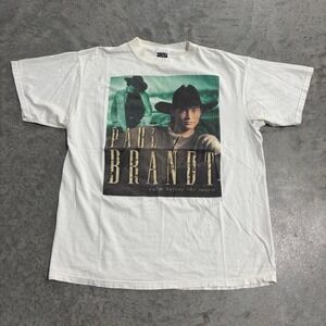 Vintage Paul Brandt Calm Before The Storm Country Music Concert T-Shirt Size XL